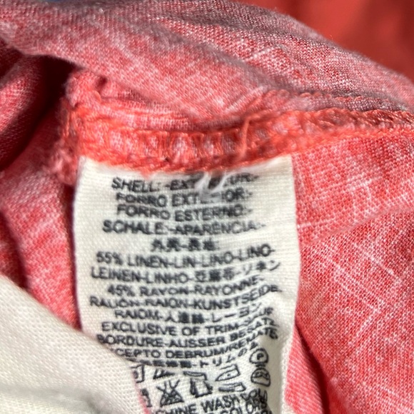 Free People Dress Womens Small Moonshine Floral Beachy Tropical Vacation Linen - Picture 9 of 10